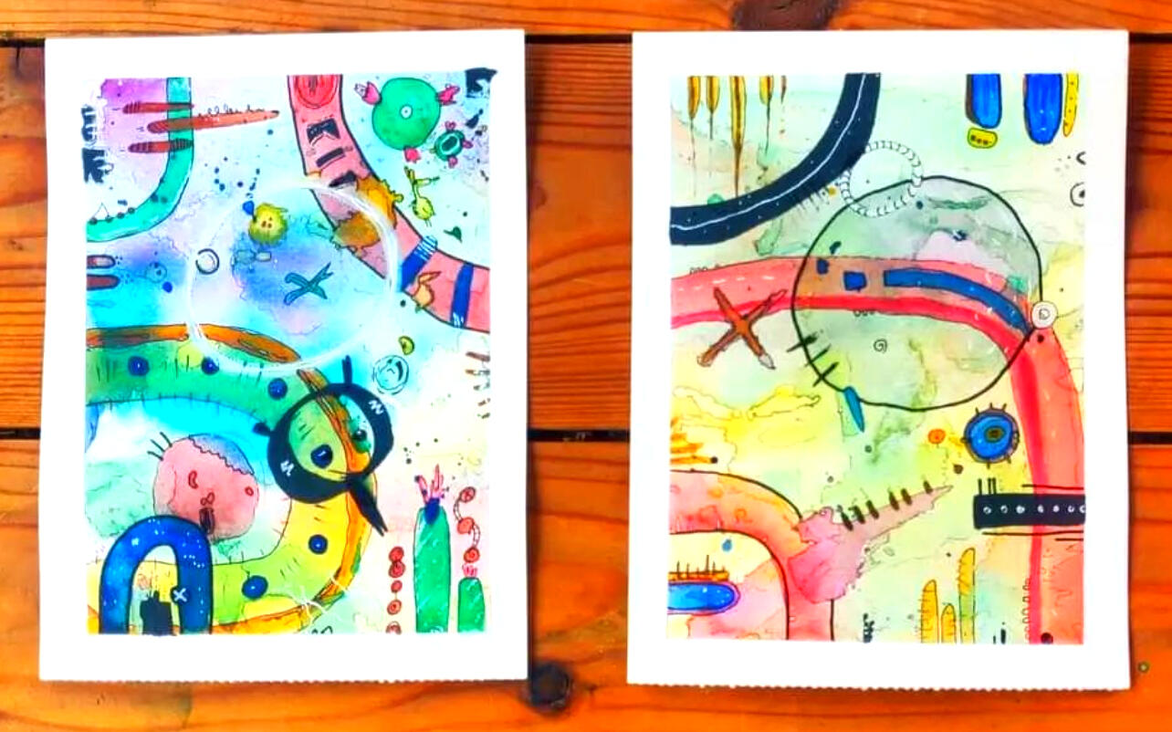 Talis abstract art visionary